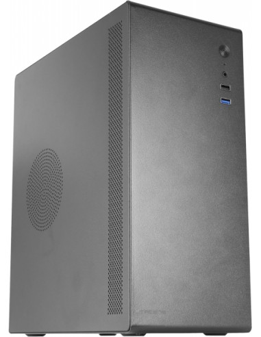 Tacens NOVAX NOVAX550BR Mini Torre Ultra Compacta - Estructura Metalica - Fuente 550W Bronze - Ventilador Trasero - Soporte