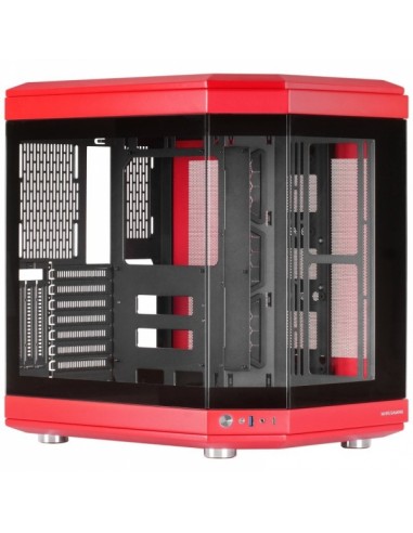 Mars Gaming MC-3T Caja Gaming Premium - Tres Paneles de Cristal Templado - Montaje Vertical de GPU - Conectividad USB-C -