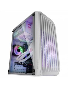 Mars Gaming MC-S2 Caja Compacta Gaming - Ventiladores FRGB - Soporte Refrigeracion Liquida - Compatible Micro-ATX Mini-ITX -