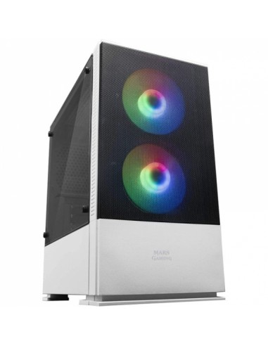 Mars Gaming MCZ Torre Gaming - Ventilacion Avanzada - Iluminacion RGB - Soporte Refrigeracion Liquida - Gestion de Cables