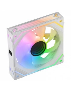 Mars Gaming MF-LINKFINITY Ventilador Modular PWM - Iluminacion Infinity Mirror 360° - Conexion Modular LINKFINITY - Control