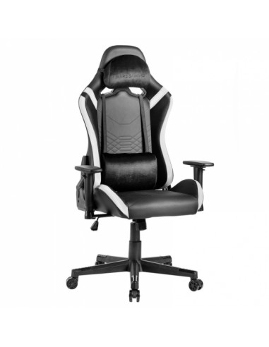 Mars Gaming MGC-PRO Silla Gaming - Cuero PU - Cojines Soft-Touch - Reposabrazos 2D - Respaldo Reclinable 135-- Soporta 150