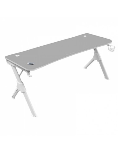 Mars Gaming MGDXL Mesa Gaming - Espacio para 3 Monitores - Estructura de Acero en Y - Soporta 100 kg - Acabado en Fibra de