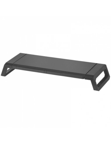 Mars Gaming MGS-PRO Soporte para Monitor - Ergonomia Optima - Soporte para Smartphone Tablet - Cajon de Almacenaje - Tamaño