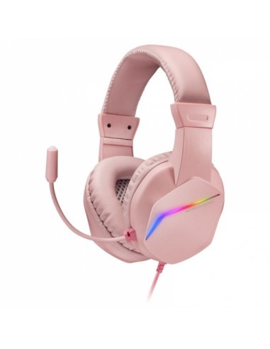 Mars Gaming MH122 Auriculares Gaming - Sonido Hi-Fi Ultra-Bass - Iluminacion FRGB - Cancelacion de Ruido Pasiva -