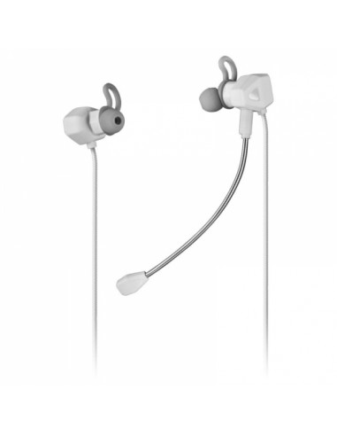 Mars Gaming MIHX Auriculares In-Ear - Tecnologia Dual Driver Haptic Sense - Sujecion Doble Silicona - Microfonos Anti-Ruido -