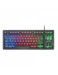 Mars Gaming MK023 Teclado Gaming - Tecnologia H-Mech RED - Iluminacion FRGB LED - Anti-Ghosting - Compatibilidad Universal -
