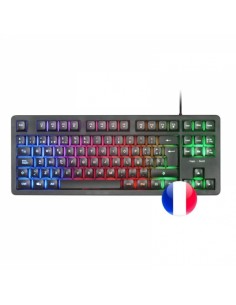 Mars Gaming MK023 Teclado Gaming - Tecnologia H-Mech RED - Iluminacion FRGB LED - Anti-Ghosting - Compatible con Windows