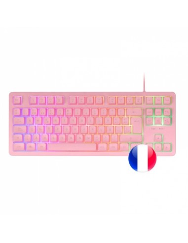 Mars Gaming MK023 Teclado Gaming - Tenkeyless - H-Mech RED - Iluminacion FRGB LED - Anti-Ghosting - Compatible con Windows