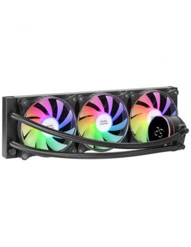 Mars Gaming ML-LCD360 Refrigeracion Liquida ARGB - Disipacion Superior - Ventiladores ARGB 120mm - Pantalla LCD - TDP 600W -