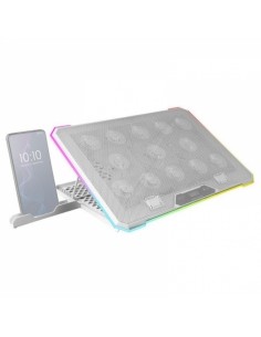 Mars Gaming MNBC13 Base de Refrigeracion Avanzada - 13 Ventiladores Ultrasilenciosos - Iluminacion RGB Personalizable - 2