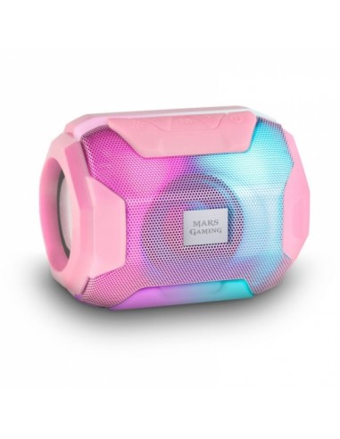 Mars Gaming Altavoz Portatil - Sonido Impactante 10W - Ultra-BASS - Bluetooth 5.0 - 8 Horas de Autonomia - USB y MicroSD -
