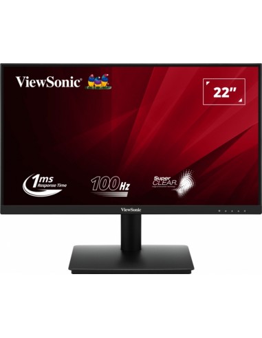 Viewsonic Monitor 21 5" VA220-H LED FullHD - 100Hz - Respuesta 1ms - Angulo de Vision 178-- 16 9 - MVA Panel -VGA - HDMI -