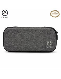 PowerA Estuche Slim para Nintendo Switch Modelo Oled-Nintendo Switch y Nintendo Switch Lite - Charcoal