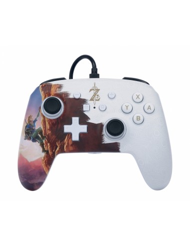 PowerA Mando con Cable Enhanced para Nintendo Switch - Hero'S Ascent