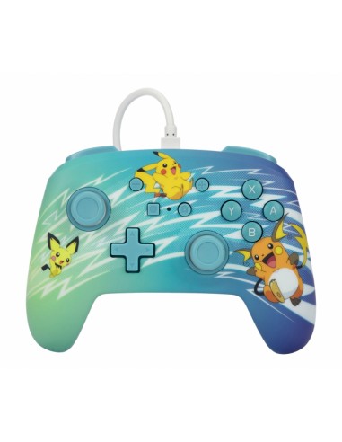 PowerA Mando con Cable Enhanced para Nintendo Switch - Pikachu Evolution