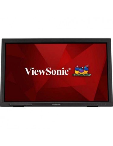 ViewSonic Monitor Tactil LED 24" Full HD 1080p - Hasta 10 Puntos de Contacto - Respuesta 7ms - Altavoces 4W - Angulo de