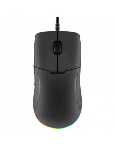 Xiaomi Gaming Mouse Lite Raton Gaming USB 6200dpi - Botones TTC Golden - Iluminacion RGB - Cable Trenzado 2m - Uso Diestro -