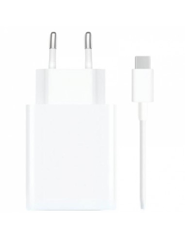 Xiaomi 120W HyperCharge Combo Cargador de Pared para Smartphone USB-A 120W-Cable - Identificacion Inteligente de