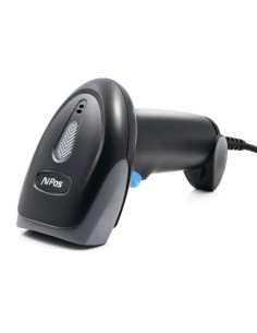 AVPos AVP-930-2D Lector de Codigos - Escaneo Gatillo-Automatico y Continuo - Codigos 1D-2D y QR - USB y Serie - Color Negro