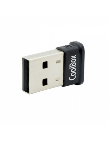 Coolbox Adaptador USB BT5.3 - Conexion Rapida - Alta Compatibilidad - Bajo Consumo Energetico - Color Negro