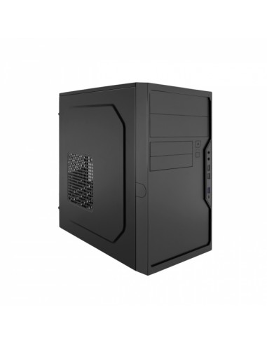 Coolbox Caja para PC Micro ATX M550 USB-C con Fuente de Alimentacion - USB-C - Fuente Incluida - Diseño Compacto - Color