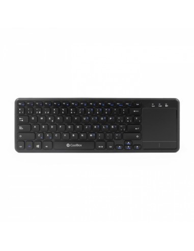 Coolbox CoolTouch Teclado Inalambrico - Conexion Bluetooth - Diseño Ergonomico - Bateria de Larga Duracion - Teclas
