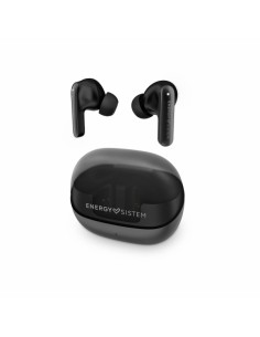 Energy Sistem Auriculares ANC -30dB - Quad Mic - Bluetooth 5.4 - 25h Autonomia - IPX4 - Plastico Reciclado - Color Negro