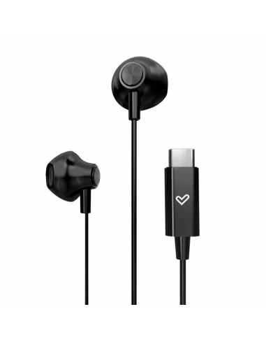 Energy Sistem Auriculares de Boton - Sonido HD - Conexion Tipo C - Microfono Integrado - Control de Reproduccion - Cable 120
