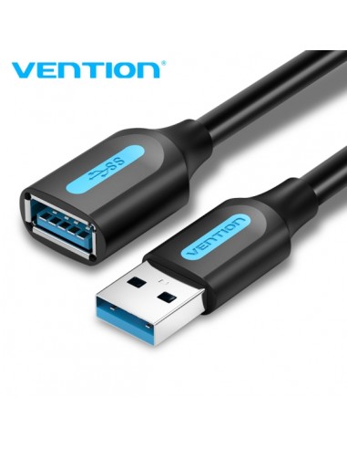 Vention CableTech Pro Extensor USB 3.0 - Alta Velocidad de Transferencia - Conductor de Cobre - Conexion Segura y Estable -