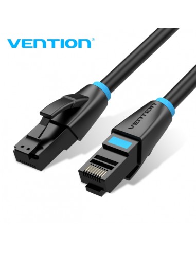 Vention Cable Ethernet Cat6A - UTP - 1000Mbps - 250MHz - PVC - 26AWG - Color Negro