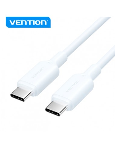 Vention Cable USB - Niquelado - 60W - 3A - Color Azul