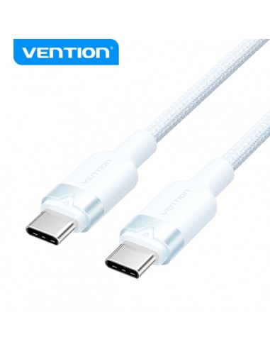 Vention Cable USB 2.0 - Niquelado - 60W - 3A - Color Azul