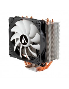 Abysm Snow IV Ventilador CPU 120mm con Disipador 4 Heatpipes - Velocidad Max. 1400rpm - Color Blanco