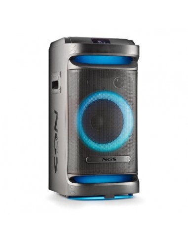 NGS Wild Space 1 Altavoz Portatil 900W Bluetooth 5.3 con Woofer 10" - USB y AUX - Iluminacion LED - Autonomia hasta 6h -