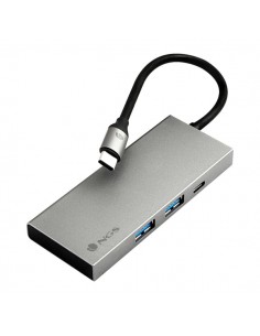 NGS Wonder Dock 4 Pro 4 en 1 Hub USB-C - 2x USB 3.0-1x USB-C PD 100W-1x HDMI - Admite Resoluciones Maximas de 4K a 30 Hz -