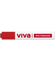 Molin Viva Rotulador para Pizarra Blanca - Punta Redonda de Fibra Sintetica - Trazo 3mm - Tinta con Base de Alcohol - Color