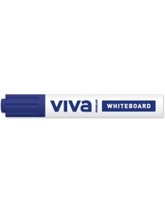 Molin Viva Rotulador para Pizarra Blanca - Punta Redonda de Fibra Sintetica - Trazo 3mm - Tinta con Base de Alcohol - Color