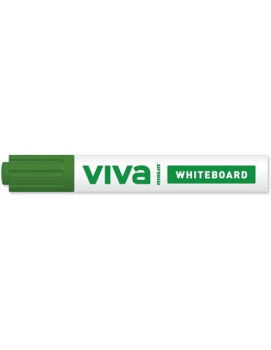 Molin Viva Rotulador para Pizarra Blanca - Punta Redonda de Fibra Sintetica - Trazo 3mm - Tinta con Base de Alcohol - Color