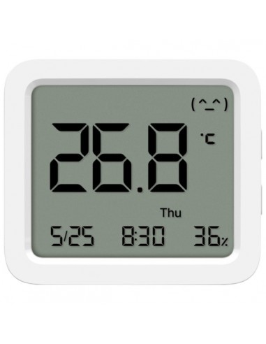 Xiaomi Mi Temperature and Humidity Monitor 3 Monitor de Temperatura y Humedad Bluetooth - Temperatura 0 a 60 C y Humedad del