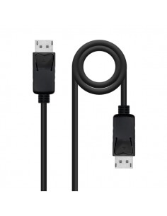 Nanocable Cable Displayport 1.2 CCS DP M-DP M - Longitud 3m - Soporta Resoluciones de Video de hasta 4K - Color Negro
