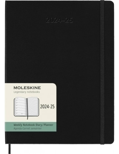 AG. MOLESKINE 18M SEM. XL NEGRO