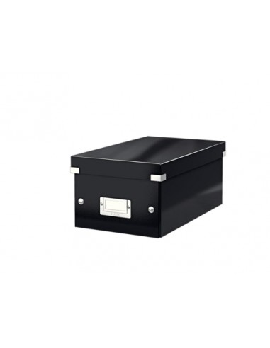 ARCHIVADOR CAJA PARA DVD S LEITZ NEGRO