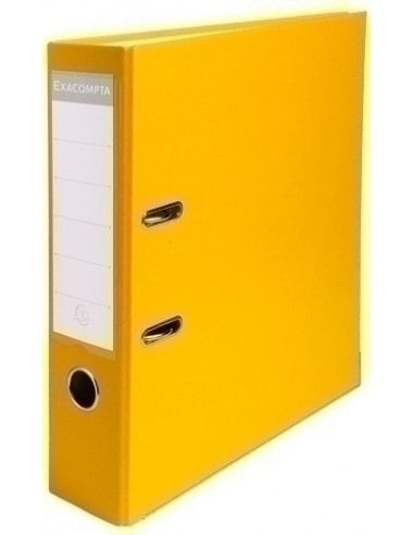 ARCHIVADOR EXAC. FR.PP A4 80 AMARILLO