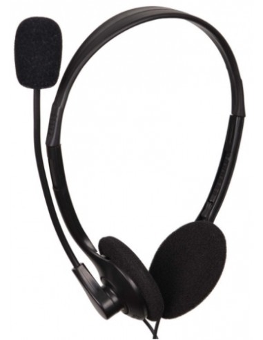 AURICULARES GEMBIRD C/MICRO NEGRO