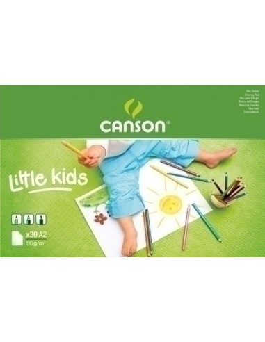 BLOC DIBUJO CANSON KIDS ENCOL. A2 90g