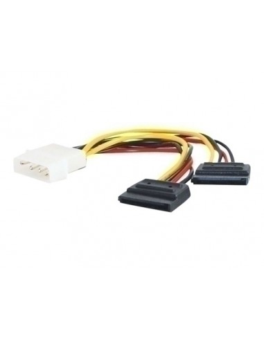 CABLE ALIMENTACION GEMBIRD 2x SATA 0