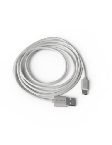 CABLE USB - TYPE C BLANCO 2 m.