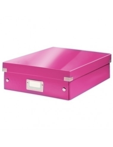 CAJA ALMACENAMIENTO LEITZ MD. FUCSIA