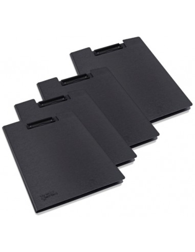 CARP. PINZA RAPESCO A4 NEGRO PACK DE 4